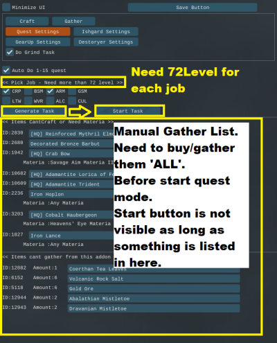 Let the bot run your jobquests